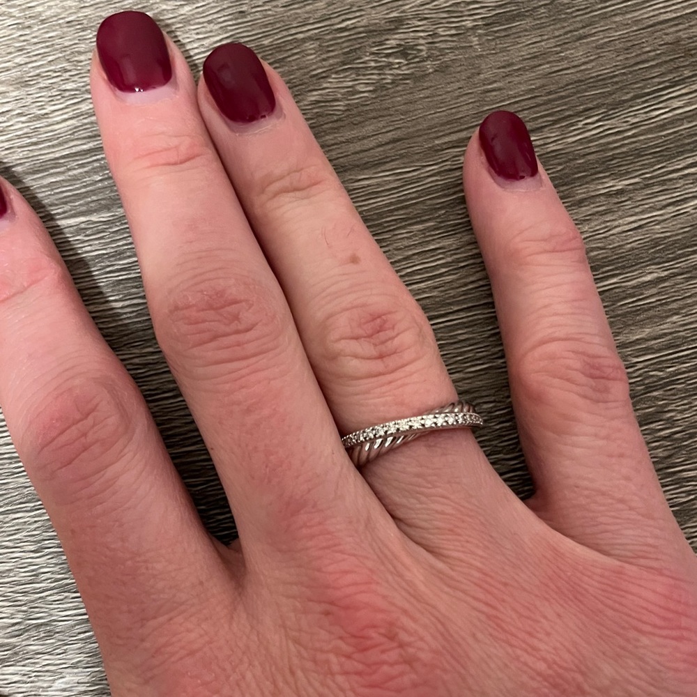 David Yurman Crossover Band Ring